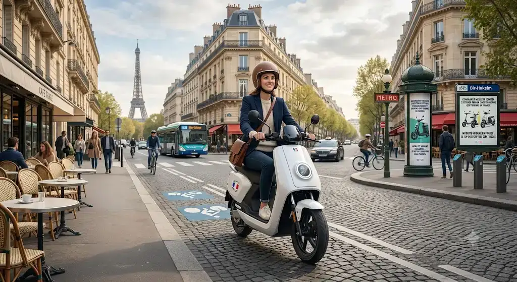 Comparatif du meilleur scooter électrique pour la mobilité urbaine quotidienne en France meilleur scooter électrique mobilité France