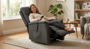 Fauteuil électrique moins de 1500 euros inclinable avec repose-pieds pour la relaxation