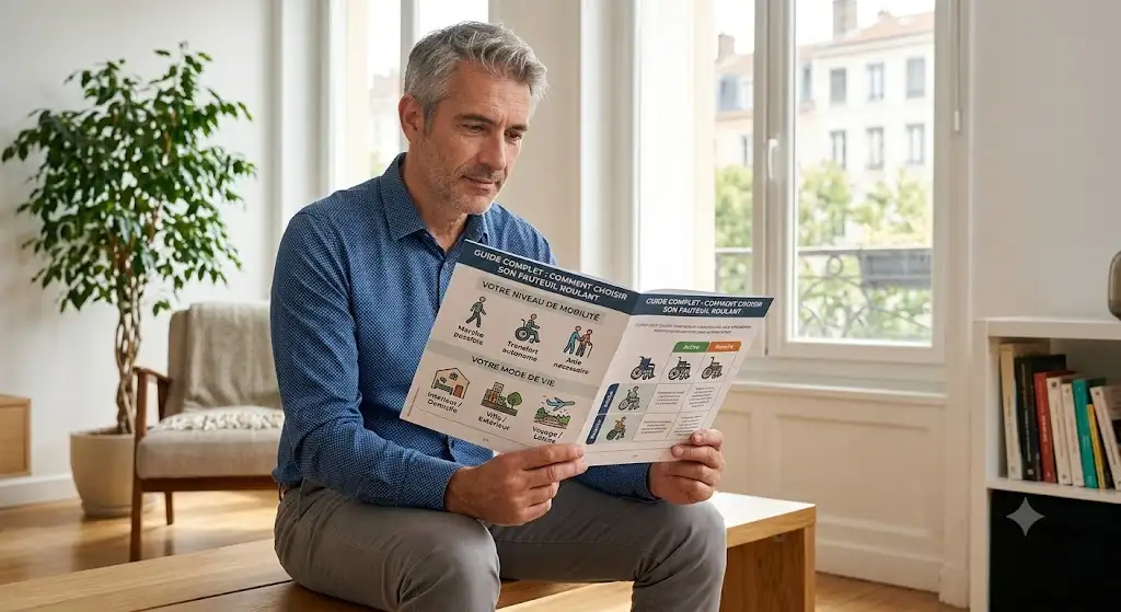 Guide pour savoir comment choisir son fauteuil roulant selon son niveau de mobilité et son mode de vie
