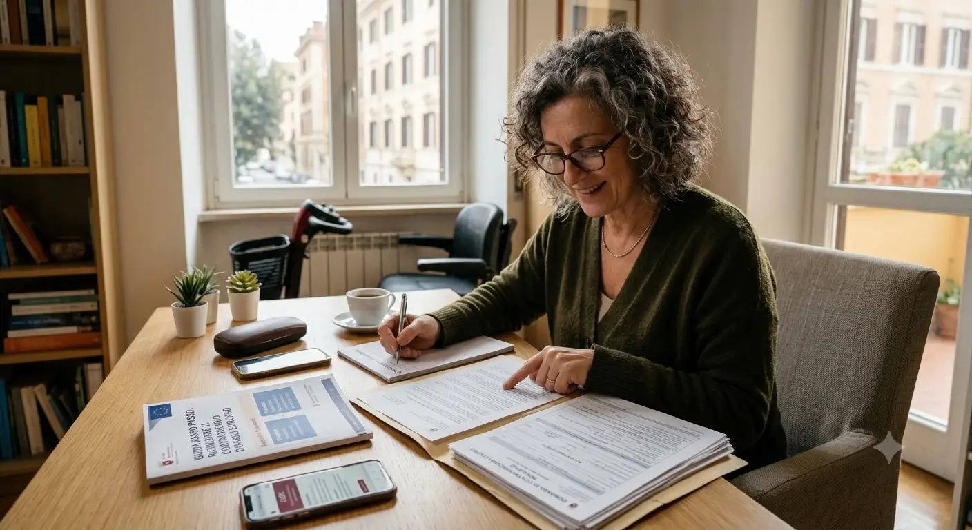 Guida passo passo su come richiedere il contrassegno disabili europeo con modulistica e requisiti