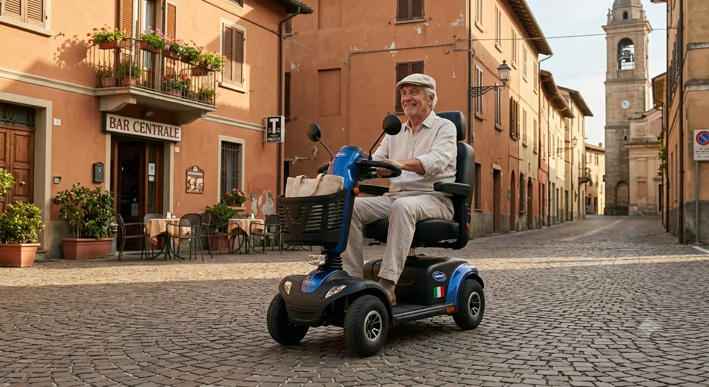 Scooter Invacare per disabili e anziani ideale per la mobilita quotidiana